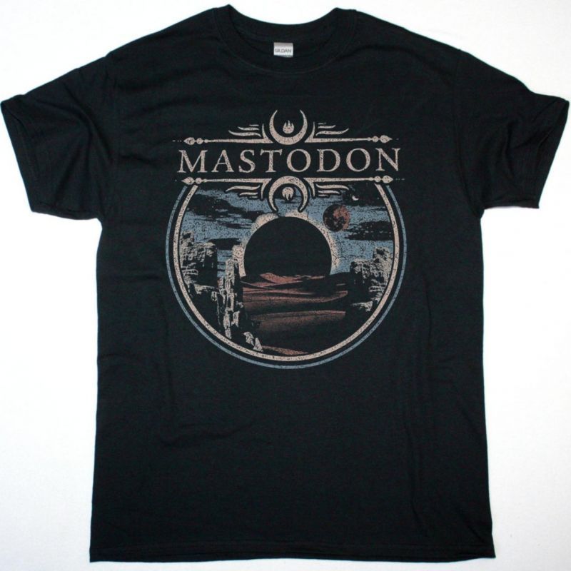 MASTODON HORIZON NEW BLACK T-SHIRT