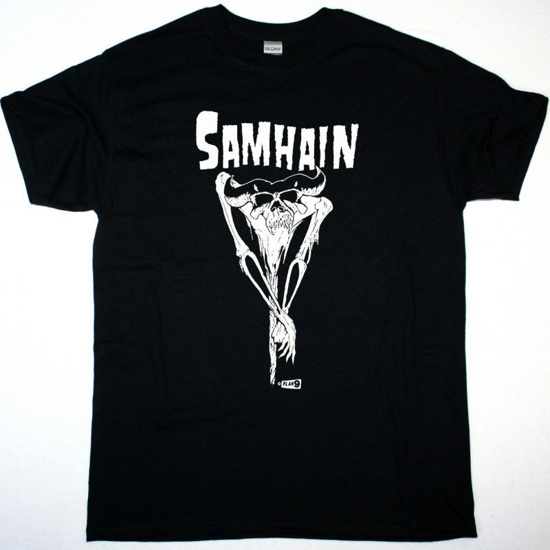 SAMHAIN PLAN 9 NEW BLACK T SHIRT