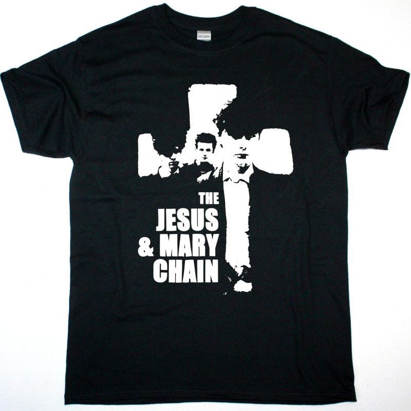 THE JESUS AND MARY CHAIN NEW BLACK T-SHIRT