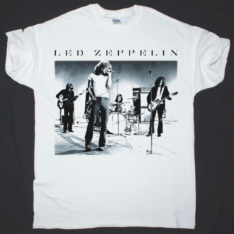 LED ZEPPELIN BBC SESSIONS 1969 NEW WHITE T SHIRT