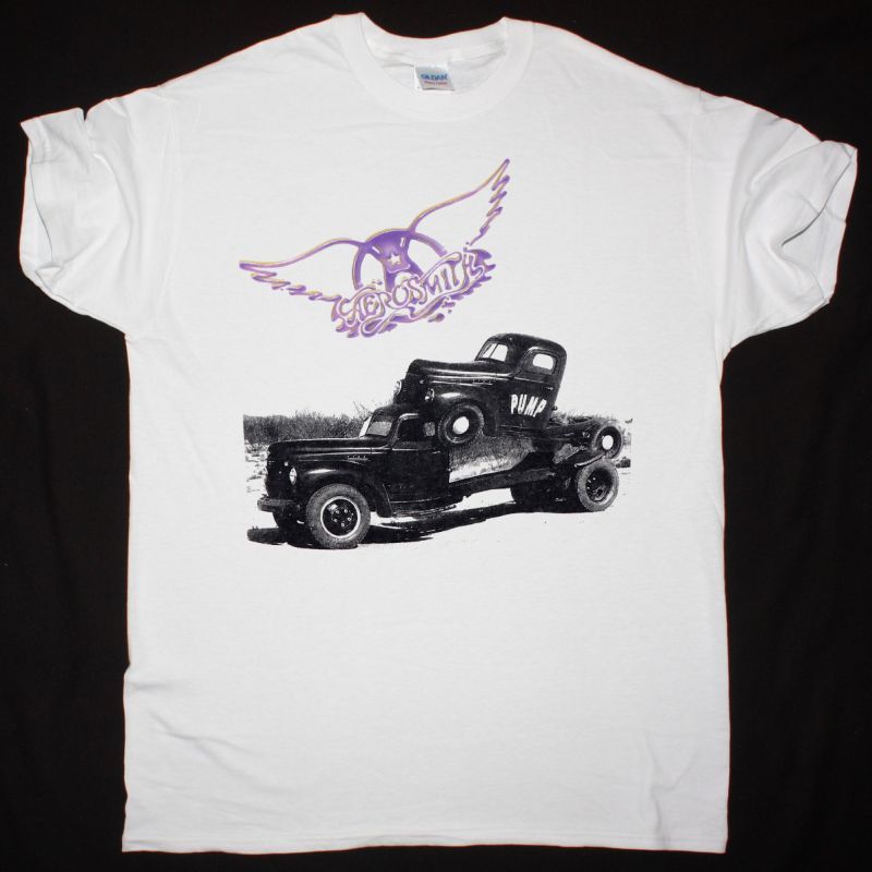 AEROSMITH PUMP NEW WHITE TSHIRT