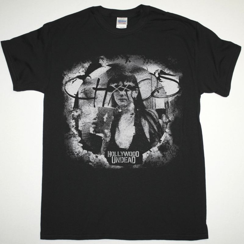 HOLLYWOOD UNDEAD CHAOS NEW BLACK T-SHIRT