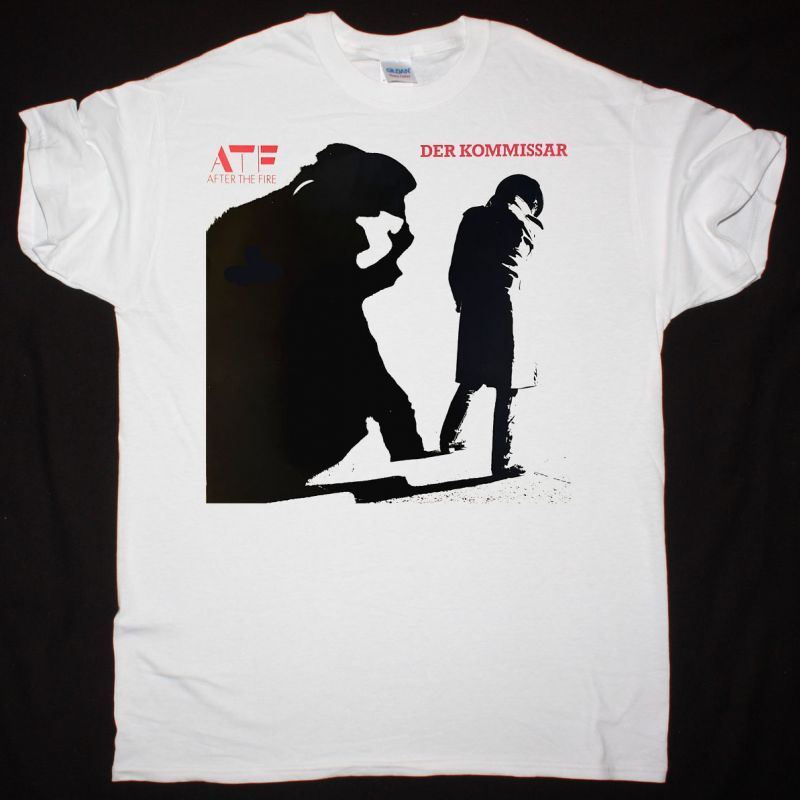 AFTER THE FIRE DER KOMMISSAR NEW WHITE T SHIRT