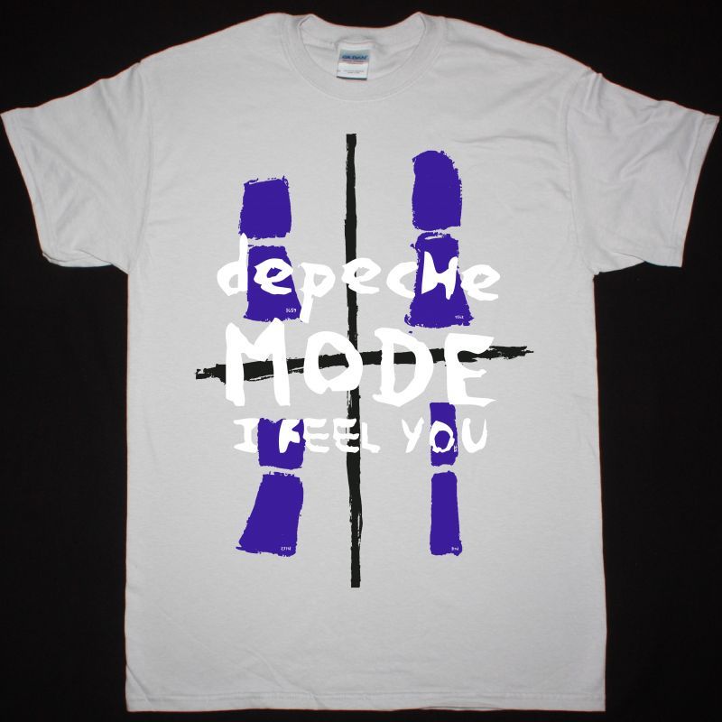 DEPECHE MODE I FEEL YOU NEW ICE GREY T-SHIRT