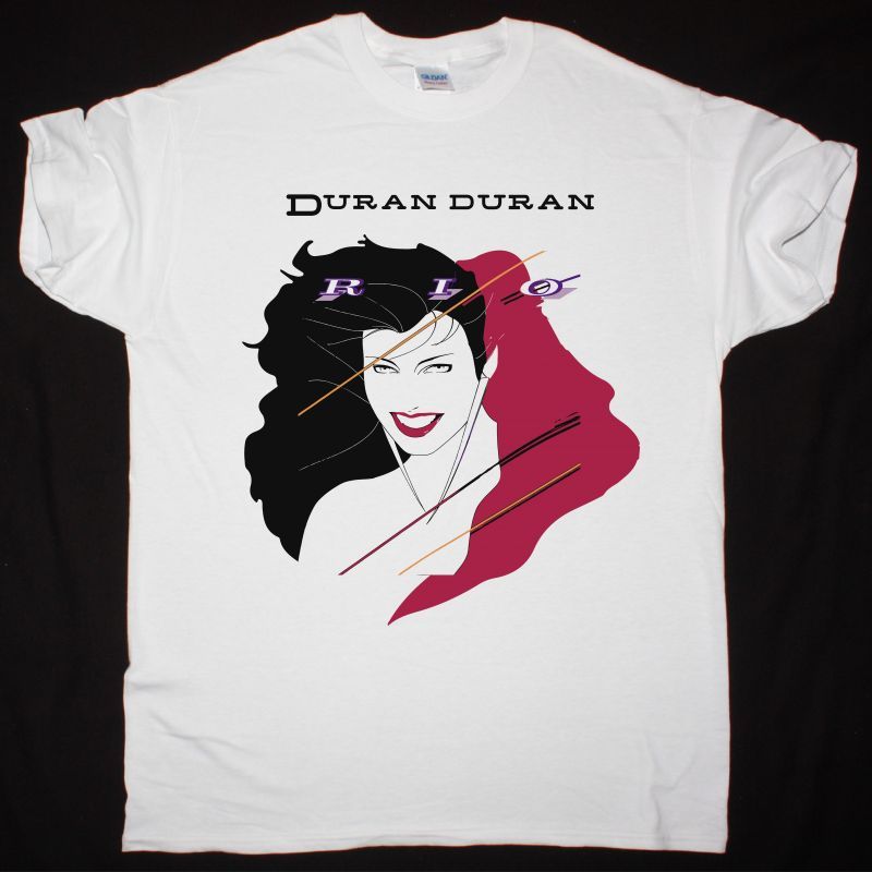 DURAN DURAN RIO NEW WHITE T-SHIRT