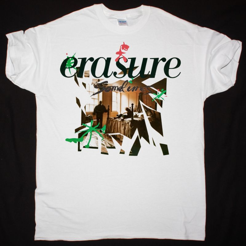 ERASURE SOMETIMES NEW WHITE T SHIRT