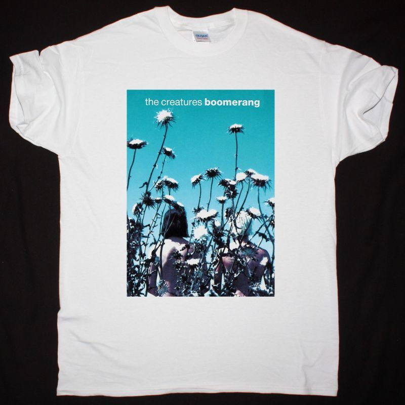 THE CREATURES BOOMERANG NEW WHITE T-SHIRT