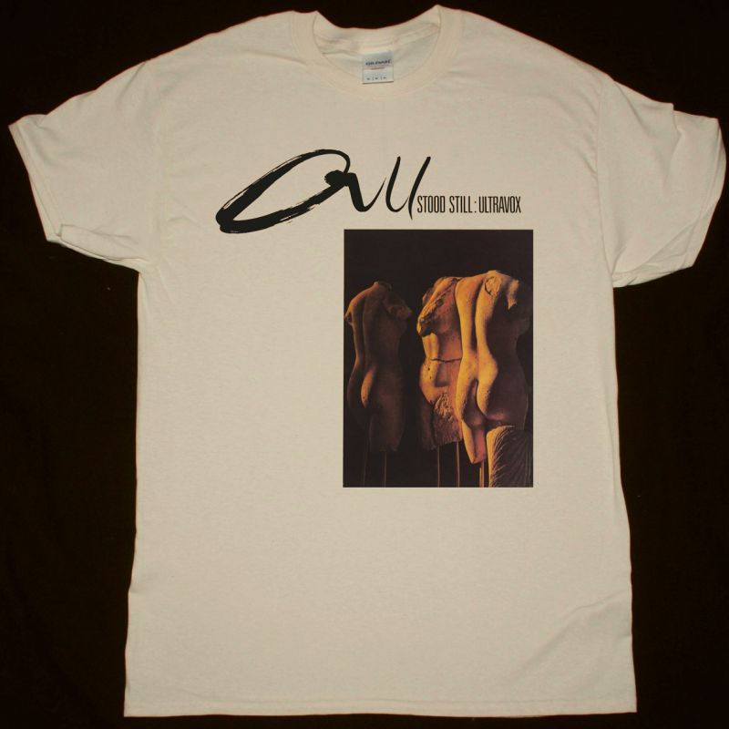 ULTRAVOX ALL STOOD STILL NEW NATURAL T SHIRT