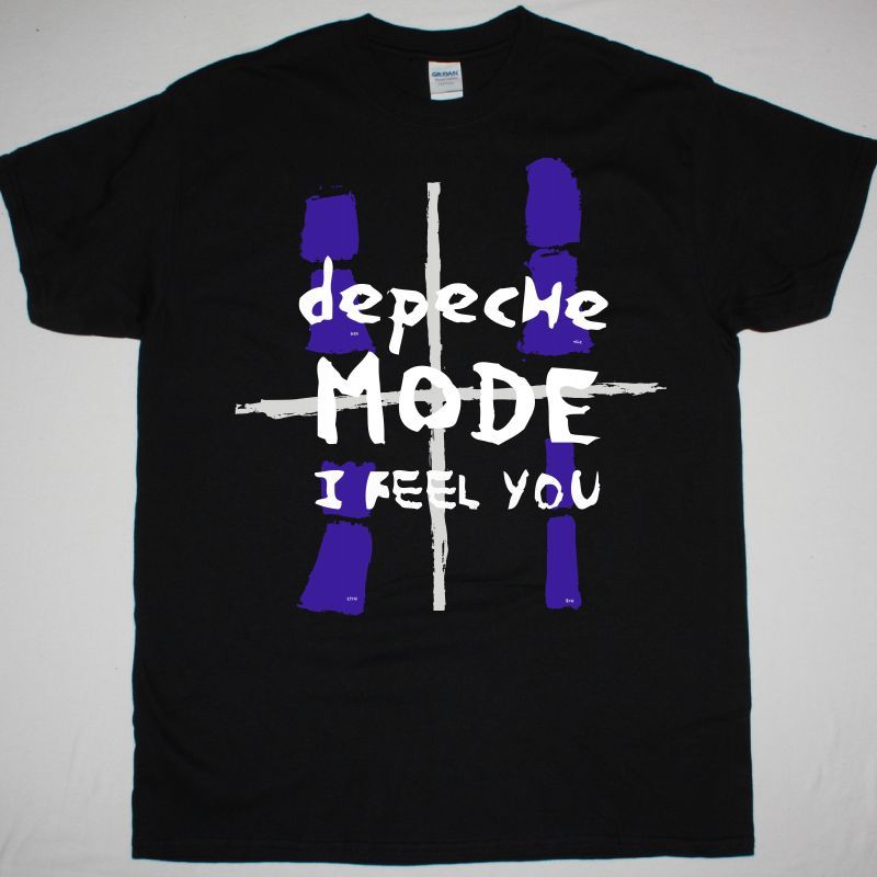 DEPECHE MODE I FEEL YOU NEW BLACK T-SHIRT