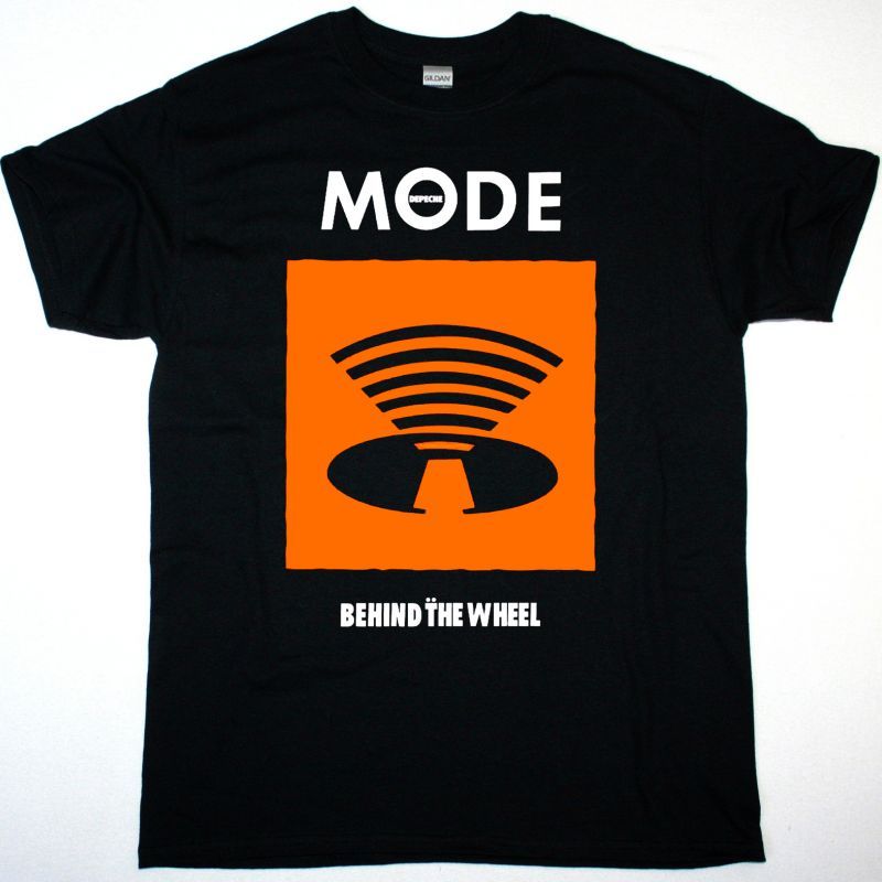 DEPECHE MODE ROUTE 66 BEHIND THE WHEEL NEW BLACK T-SHIRT