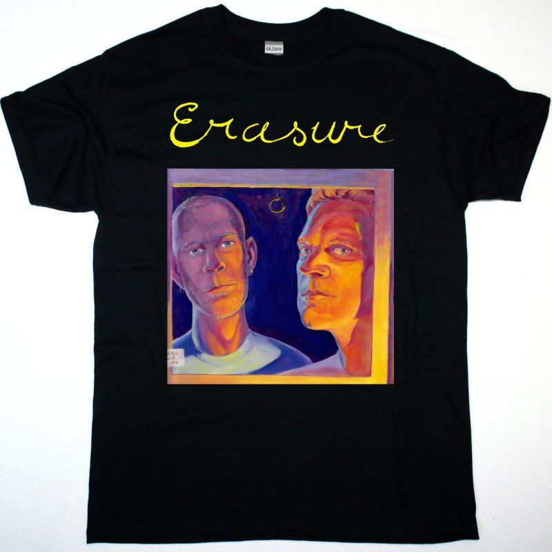 ERASURE ERASURE NEW BLACK T SHIRT