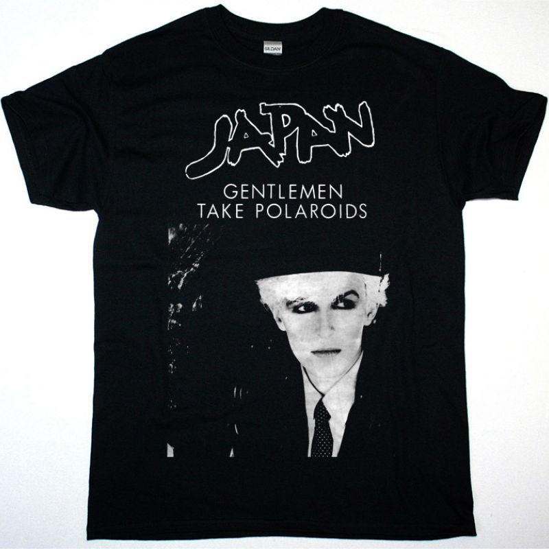 JAPAN GENTLEMEN TAKE POLAROIDS NEW BLACK T SHIRT