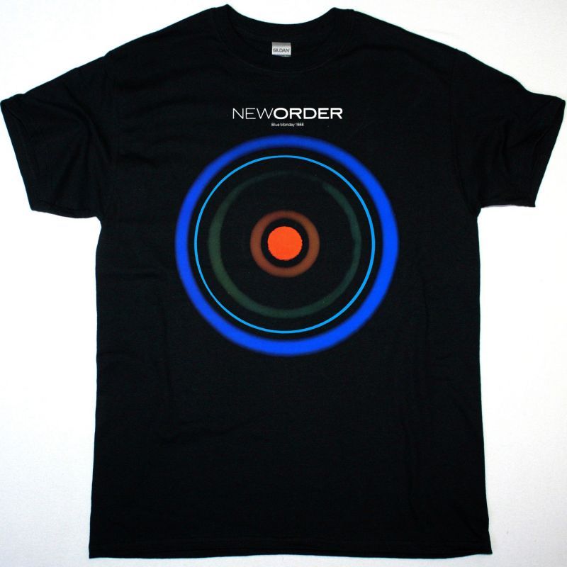 NEW ORDER BLUE MONDAY NEW BLACK T SHIRT