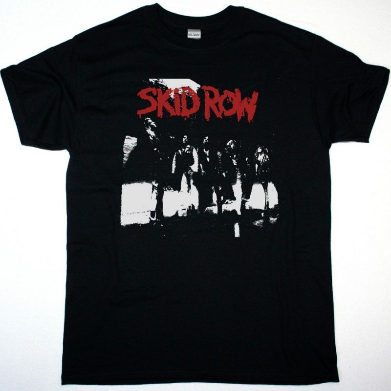 SKID ROW MAMA SNAKE NEW BLACK T-SHIRT