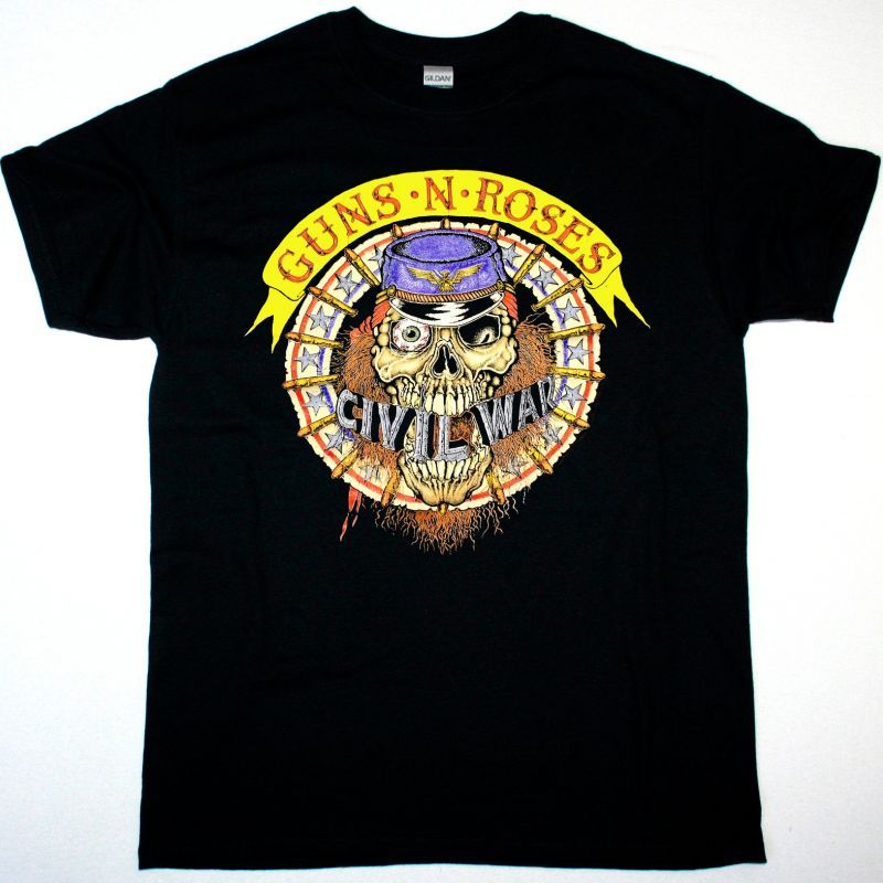 GUNS N ROSES GET IN THE RING NEW BLACK T-SHIRT