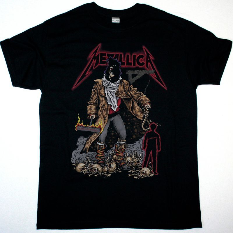 METALLICA UNFORGIVEN NEW BLACK T-SHIRT