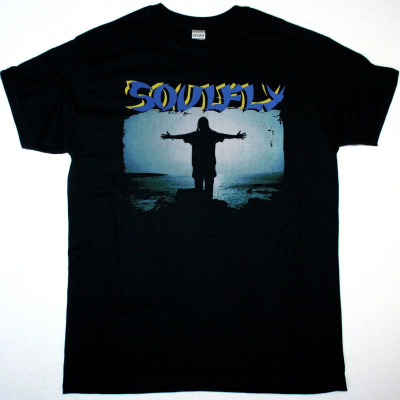 SOULFLY SHIRT NEW BLACK T-SHIRT