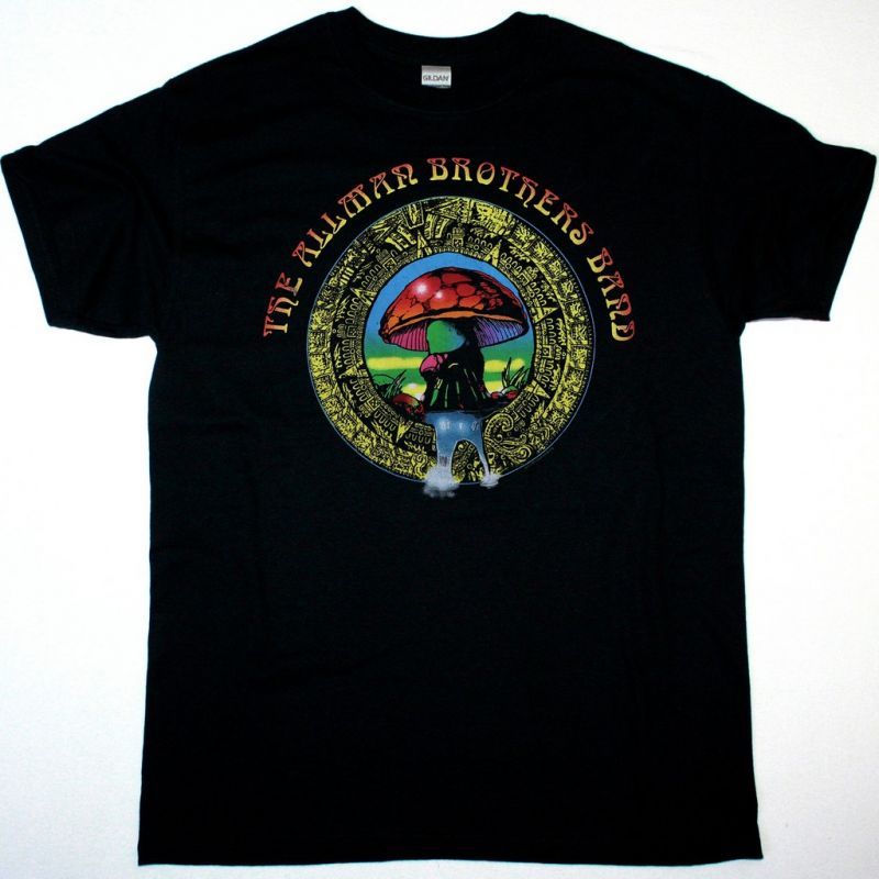 ALLMAN BROTHERS BAND SUMMER TOUR NEW BLACK T SHIRT
