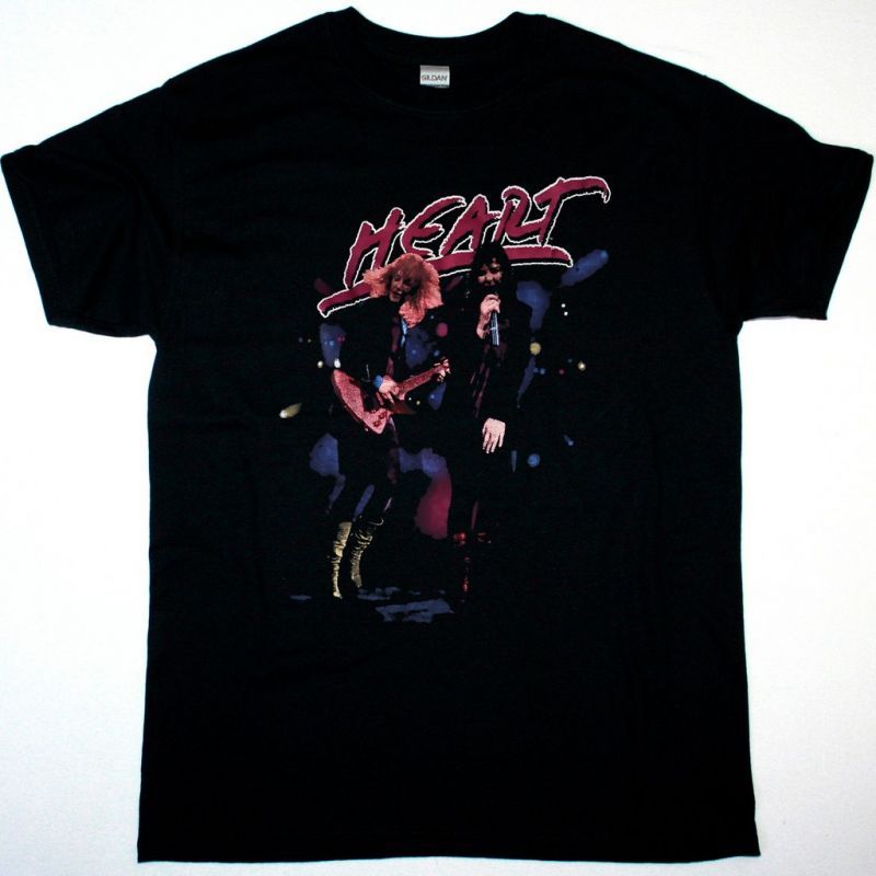 HEART PASSION WORKS TOUR NEW BLACK T SHIRT