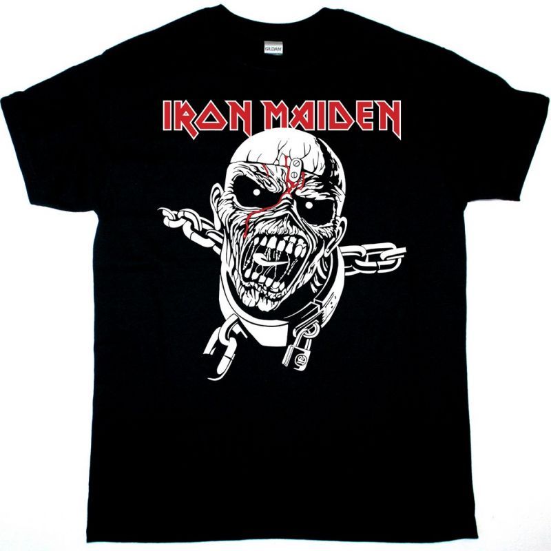IRON MAIDEN PIECE OF MIND GRAPHIC TEE NEW BLACK T-SHIRT