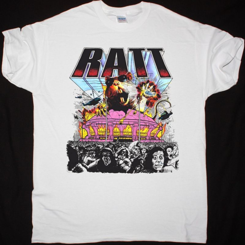 RATT PATROL 85-86 NEW WHITE T SHIRT