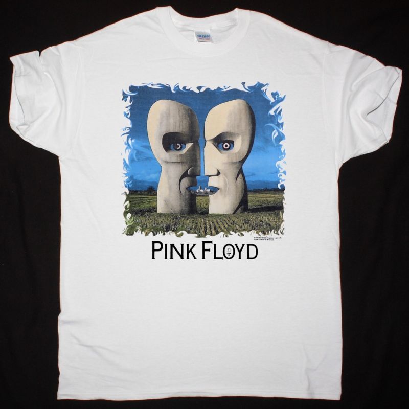 PINK FLOYD DIVISION BELL EUROPEAN TOUR NEW WHITE T-SHIRT