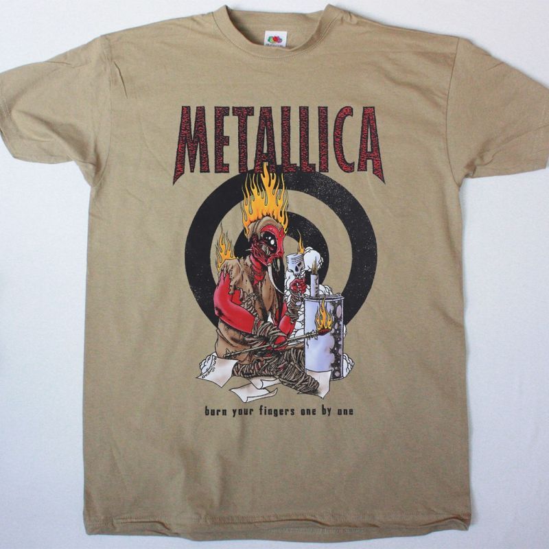 METALLICA WHERE THE WILD THINGS ARE NEW KAKHI T-SHIRT
