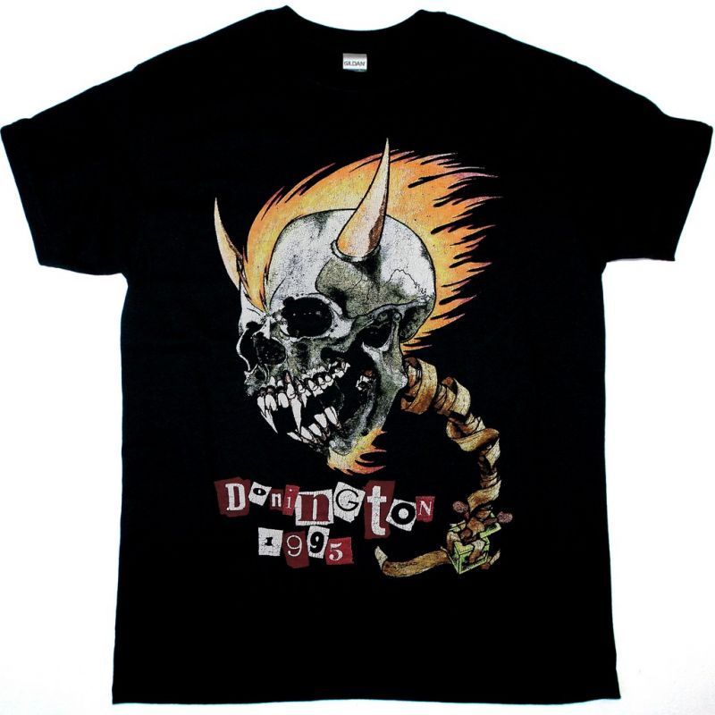 METALLICA DONNINGTON PARK CONCERT 1995 NEW BLACK T-SHIRT