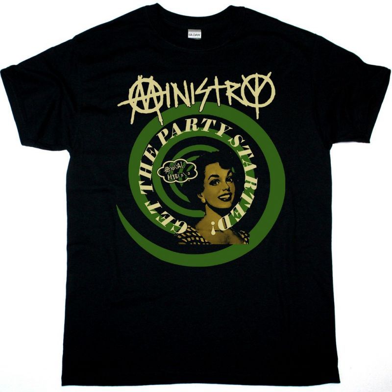 MINISTRY MORAL HYGIENE NEW BLACK T-SHIRT