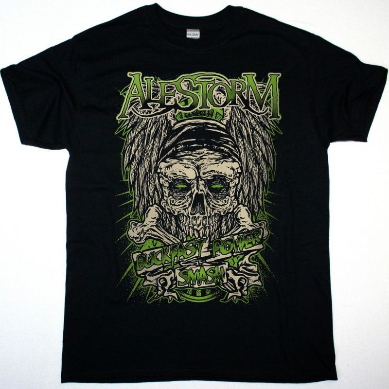 ALESTORM BUCKFAST NEW BLACK T-SHIRT