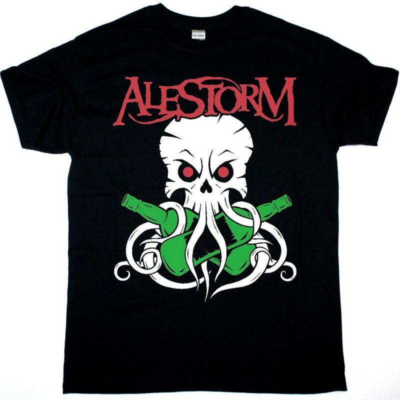 ALESTORM PIRATES OF THE BALATON NEW BLACK T-SHIRT