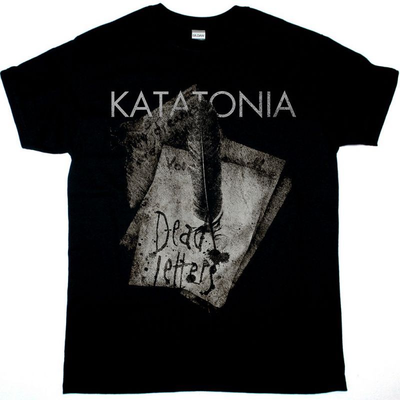 KATATONIA DEAD LETTERS NEW BLACK T-SHIRT