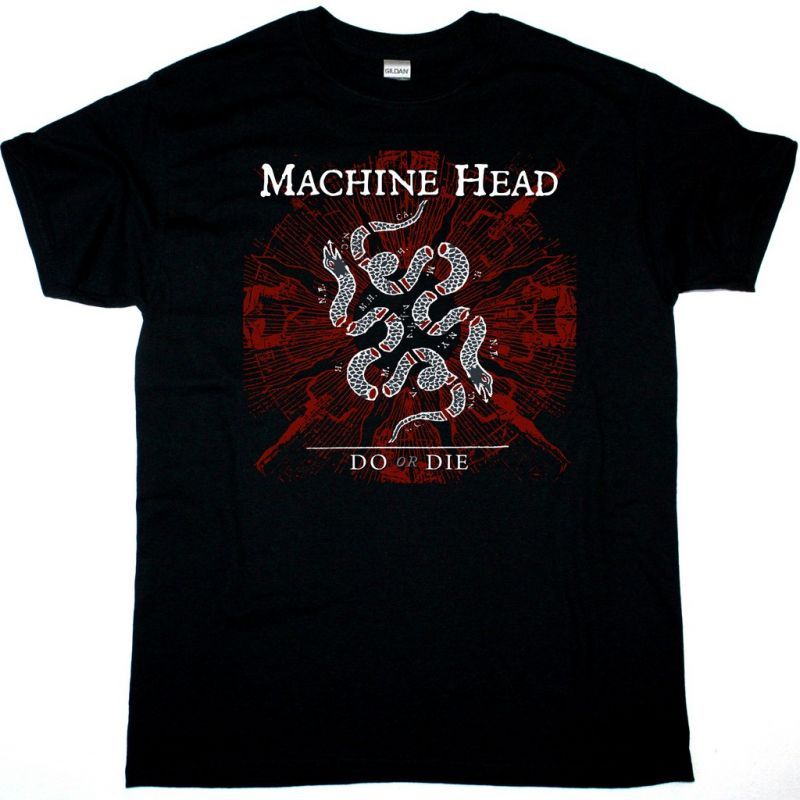 MACHINE HEAD DO OR DIE NEW BLACK T-SHIRT