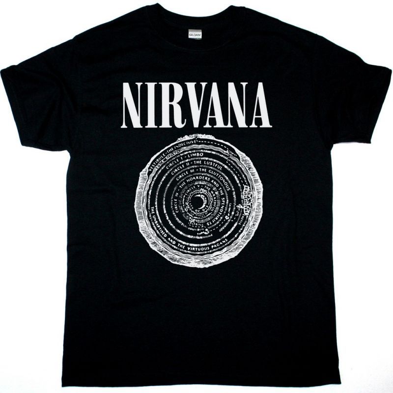 NIRVANA VESTIBULE NEW BLACK T-SHIRT