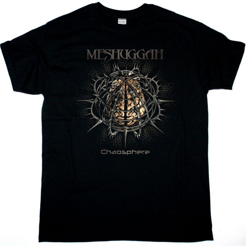 MESHUGGAH CHAOSPHERE NEW BLACK T-SHIRT