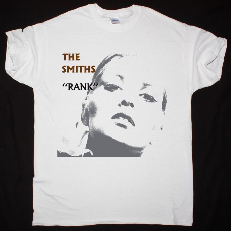 THE SMITHS RANK NEW WHITE T SHIRT