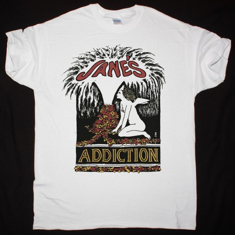 JANE’S ADDICTION XXX RECORDS NEW WHITE T SHIRT