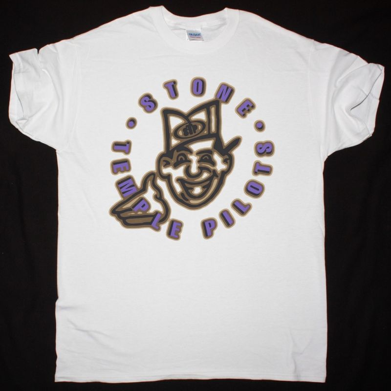 STONE TEMPLE PILOTS VINTAGE PLUSH NEW WHITE T SHIRT