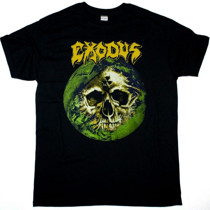 EXODUS EVERYBODY'S DOIN THE TOXIC WALTZ NEW BLACK T SHIRT