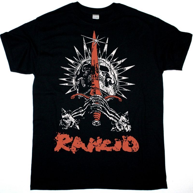 RANCID SWORD NEW BLACK T SHIRT