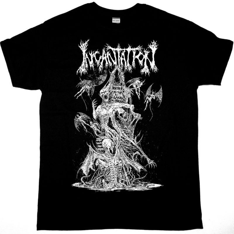 INCANTATION VILE ASCENSION TOUR NEW BLACK T-SHIRT