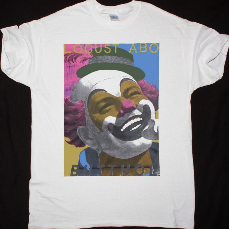 BUTTHOLE SURFERS LOCUST ABORTION TECHNICIAN NEW WHITE T SHIRT