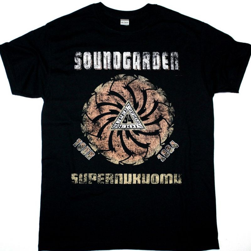 SOUNDGARDEN SUPERUNKNOWN TOUR NEW BLACK T SHIRT