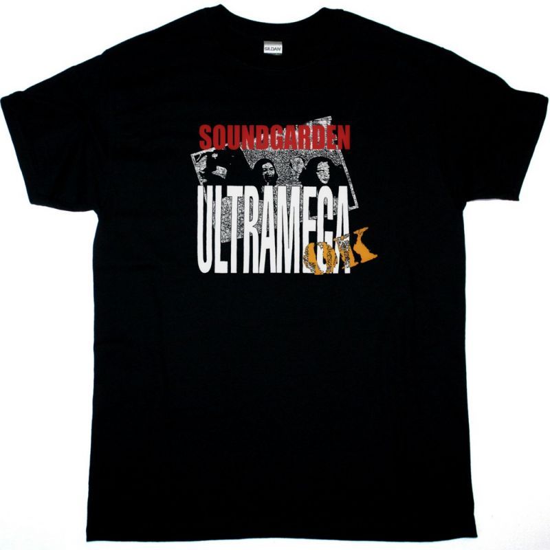 SOUNDGARDEN ULTRAMEGA OK TOUR NEW BLACK T SHIRT