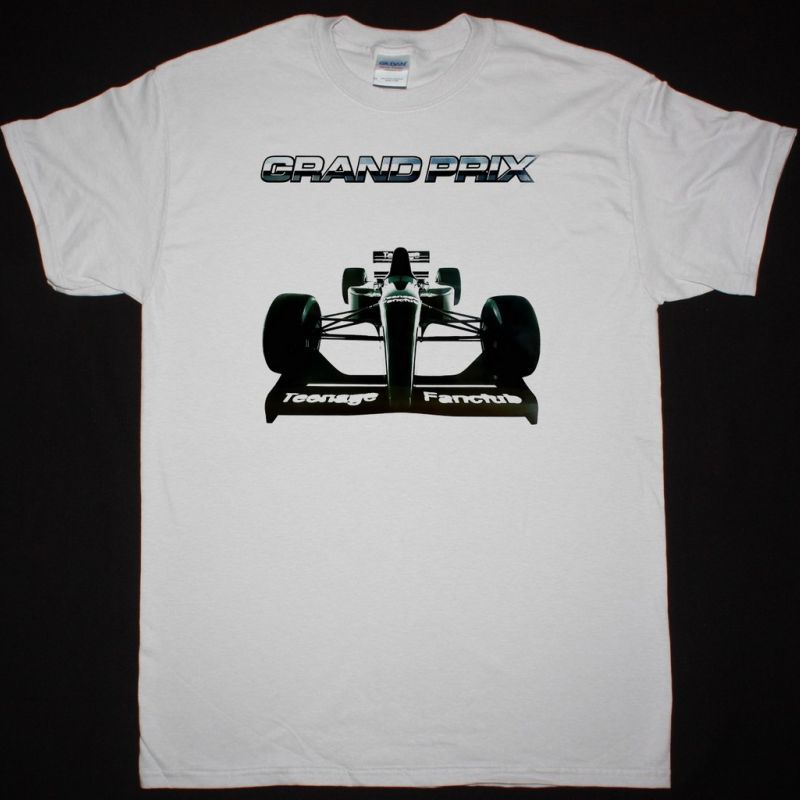 TEENAGE FANCLUB GRAND PRIX NEW GREY T SHIRT