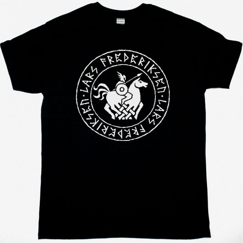 LARS FREDERIKSEN SLEPINIR NEW BLACK T SHIRT