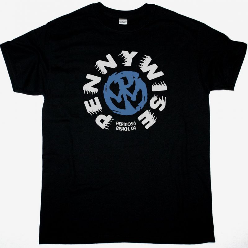 PENNYWISE SKATE WHEEL NEW BLACK T SHIRT