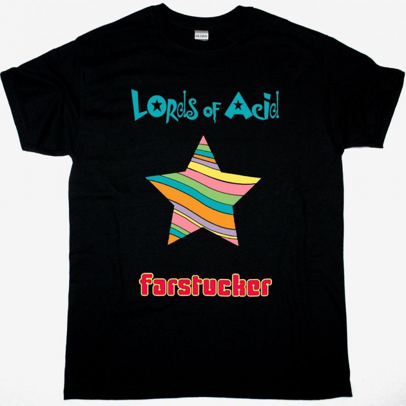 LORDS OF ACID FARSTUCKER NEW BLACK T SHIRT