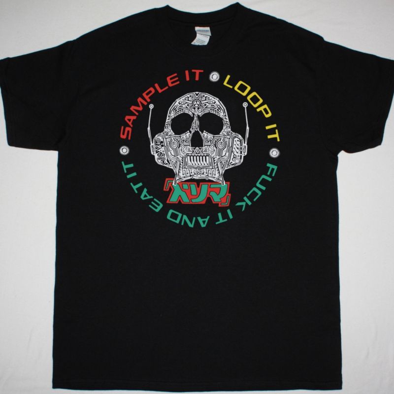 POP WILL EAT ITSELF CURE FOR INSANITY TOUR NEW BLACK T SHIRT