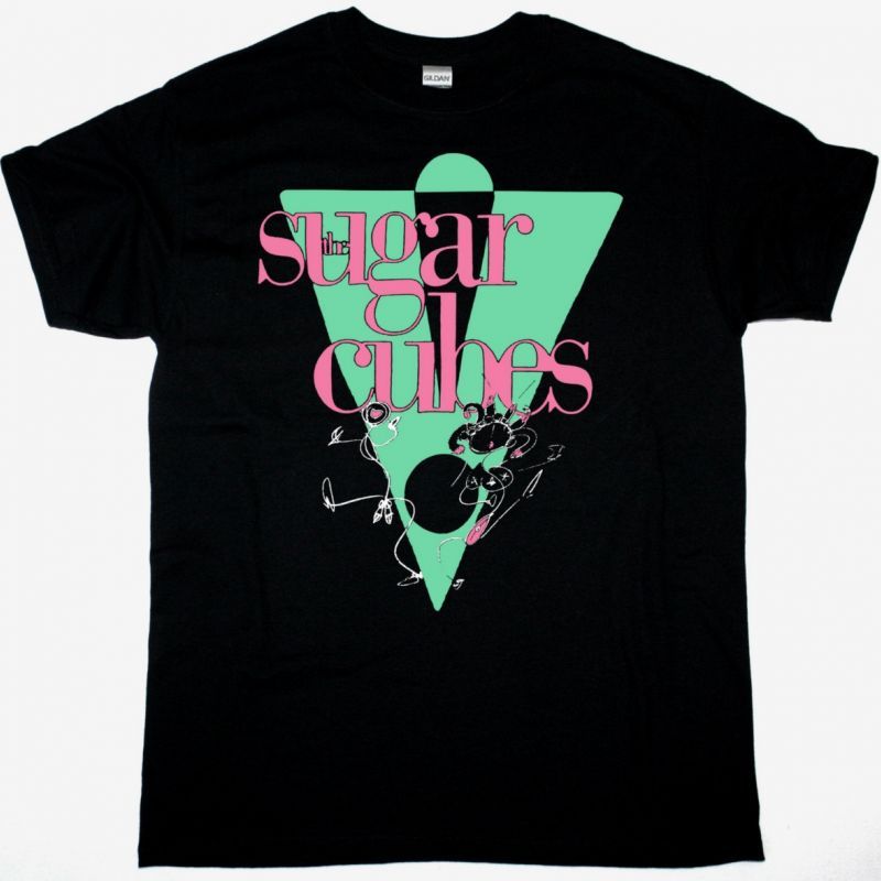 THE SUGARCUBES TOUR NEW WHITE T SHIRT